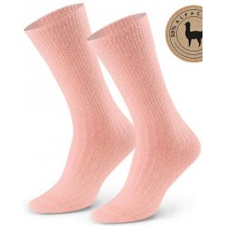 Dámské ponožky ALPACA 50% 044 Růžová