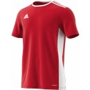 Fotbalový dres adidas Entrada 18 krátký rukáv Červená / Bílá Pánské