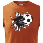 Dětské tričko Fotbal Oranžová – Zboží Mobilmania