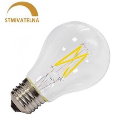 Optonica LED žárovka 4W 4xCOB Filament E27 470lm CCD TEPLÁ BÍLÁ, STMÍVATELNÁ – Hledejceny.cz