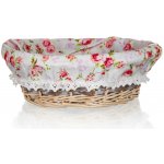 Banquet košík ROSES kulatý 25x9cm proutěný – Hledejceny.cz