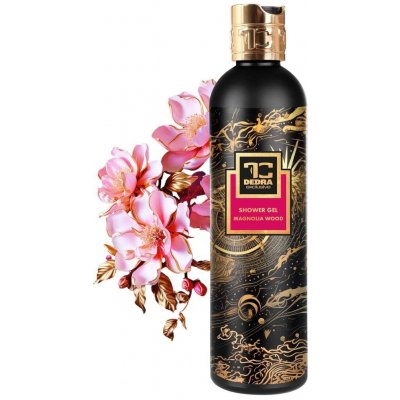 DEDRA Přírodní sprchový gel s glycerinem a Aloe vera, MAGNOLIA WOOD, 320 ml – Zbozi.Blesk.cz