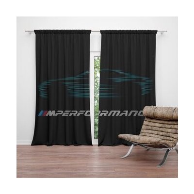 Sablio Závěs MPERFORMANCE Glow: 2ks 140x250cm – Hledejceny.cz