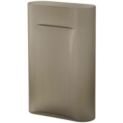 Muuto Váza Ridge H48, taupe frosted glass – Hledejceny.cz