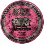 Reuzel Pink Grease Heavy Hold pomáda na vlasy 340 g – Sleviste.cz