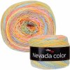 Příze Pletací / háčkovací příze Vlna-Hep NEVADA COLOR 6305 žluto-oranžová, melírovaná, efektní 150g/375m