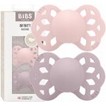 Bibs anatomické dudlíky silikon 2 ks Infinity Blossom dusky lilac – Sleviste.cz