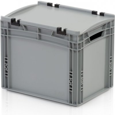TBA Plastová Euro přepravka 400 x 300 x 320 cmmm s víkem – Sleviste.cz