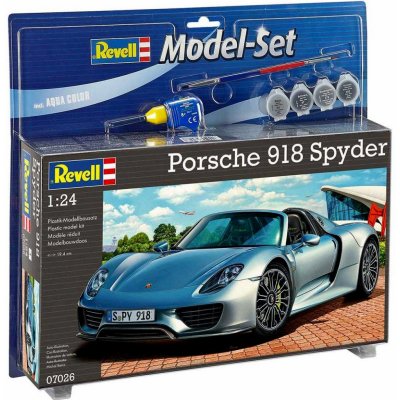 Revell Porsche 918 Spyder set 1:24 – Zboží Mobilmania