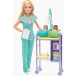 Barbie Povolání herní set Dětská lékařka – Zboží Dáma