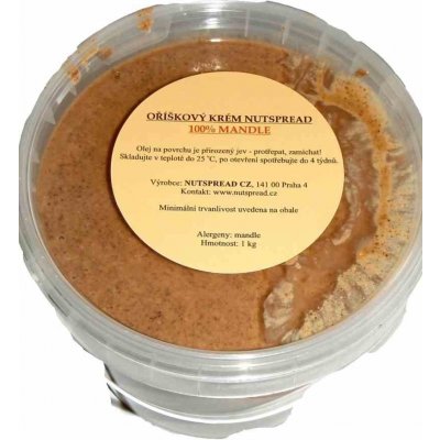 Nutspread Mandlové Máslo 1 kg – Zboží Mobilmania
