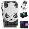 Pouzdro a kryt na mobilní telefon Sony Pouzdro Decor PU kožené peněženkové Sony Xperia 1 - panda