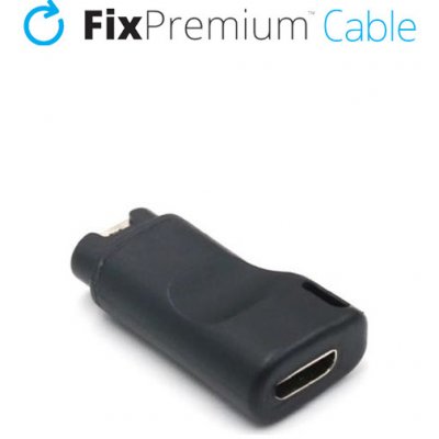 FixPremium - Redukce Micro-USB na Garmin Konektor pro Hodinky, černá – Zboží Mobilmania