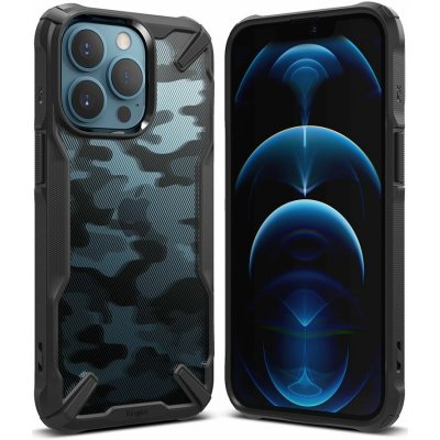 Ringke Fusion X maskáčovo-černý – Apple iPhone 13 Pro Max – Zboží Mobilmania