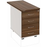 Hobis K 34 C P 80 4 zásuvky podél 80 cm ořech bílá – Hledejceny.cz