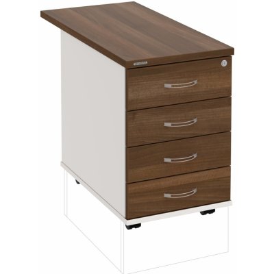 Hobis K 34 C P 80 4 zásuvky podél 80 cm ořech bílá – Hledejceny.cz