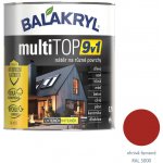 Balakryl MultiTOP 9v1 RAL 3000 0,75 L červená – Zbozi.Blesk.cz