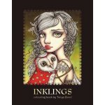 Inklings Colouring Book by Tanya Bond: Coloring Book for Adults & Children, Featuring 24 Single Sided Fantasy Art Illustrations by Tanya Bond. in This Bond TanyaPaperback – Hledejceny.cz