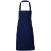 Zástěra Link Kitchen Wear Klasická grilovací zástěra X1008 Navy Pantone 2766 80x70cm