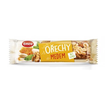 Emco Tyčinka s ořechy 35 g