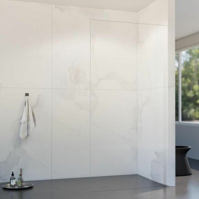 Hopa Vigo Sprchová stěna Walk-in, 2000 × 800 mm, tloušťka skla: 8 mm BCLAGO2SKL80C – Zboží Dáma