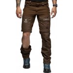 Beyond Nordic Sweden Zip-Off hnědé pánské outdoor kalhoty 2v1 Teflon EcoElite – Hledejceny.cz