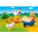 Playmobil 6965 Farmářka s kuřaty