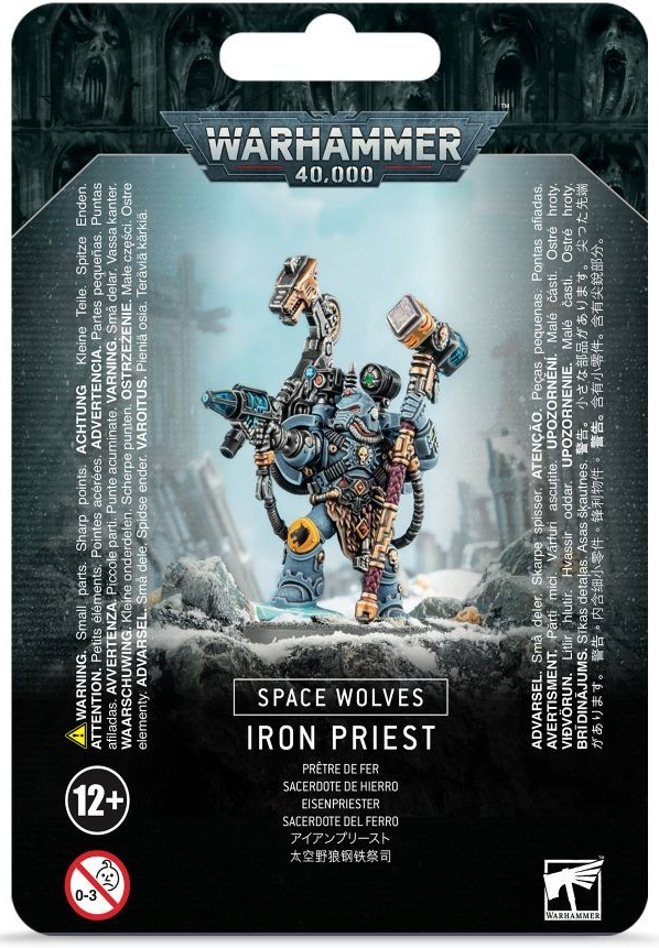 GW Warhammer 40.000 Space Wolves Iron Priest