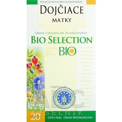 Apotheke BIO SELECTION BYL. ČAJ PRO KOJÍCÍ MATKY 20 x 1,5 g – Zbozi.Blesk.cz