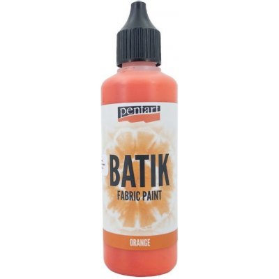 Pentart Barva na batikování tekutá 80 ml oranžová – Zboží Dáma