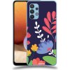 Pouzdro a kryt na mobilní telefon Samsung Pouzdro ACOVER Samsung Galaxy A32 4G SM-A325F s motivem Colorful Flowers