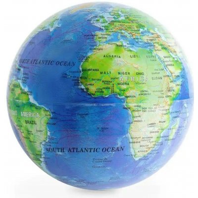 Balvi Globus magic 360º otočný modrý 14 cm – Zboží Živě