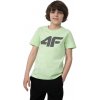 Dětské tričko 4F junior t-shirt M293-42S-LIGHT GREEN zelená