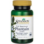 Swanson Plantain Jitrocel Větší 400 mg 60 kapslí – Hledejceny.cz