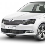 Rider Zimní clona Škoda Fabia III (2014 2018) na masku chladiče – Zboží Mobilmania