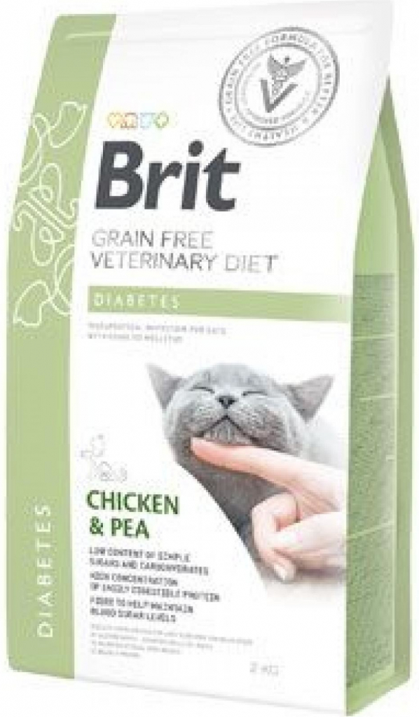 Brit Veterinary Diets Cat Diabetes 2 kg