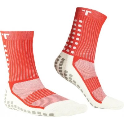 Trusox ponožky Trusox Mid-Calf Thin 3.0 Red 3crw300lthinred