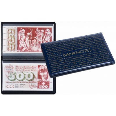 Leuchtturm Kapesní album ROUTE pro bankovky Rozměr 210 x 125 mm Velké bankovky – Zboží Mobilmania