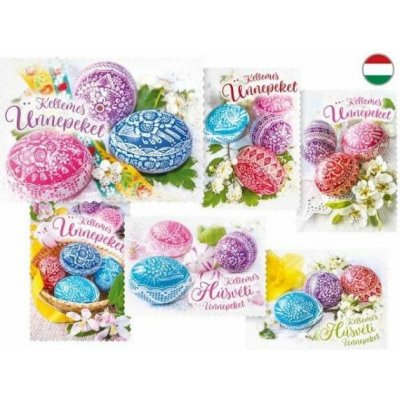HU Pohlednice velikonoce 112 D výsek+UV – Zbozi.Blesk.cz