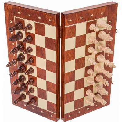 Dřevěné šachy Staunton 4 Square – Zboží Mobilmania