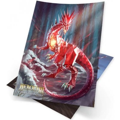 Archon Studio Plakát Heroes of Might and Magic III: The Board Game (sada 10 ks) – Zboží Dáma