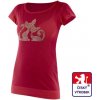 Dámská Trička bambusové tričko prodloužené cats červená