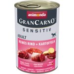 Animonda Gran Carno Sensitiv hovězí a brambory 6 x 400 g