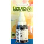 Airbrush barva tekutá Food Colours Violet Fialová 20 ml – Sleviste.cz