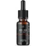 Flow D3 + K2 Vegan Oil kapky pro podporu imunity, kostí a činnosti svalů 10 ml – Hledejceny.cz