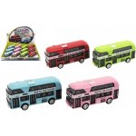 Teddies Autobus patrový kov/plast na zpětné natažení 9,5cm – Sleviste.cz