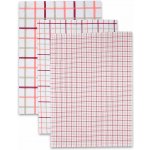 Sleep-well Káro mix 50x70 oranžové 3 ks – Sleviste.cz