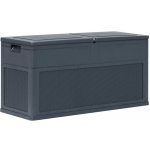 vidaXL 320 l černý 45688 – Zboží Mobilmania