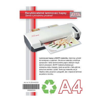 lamino ARTA A4 – Sleviste.cz