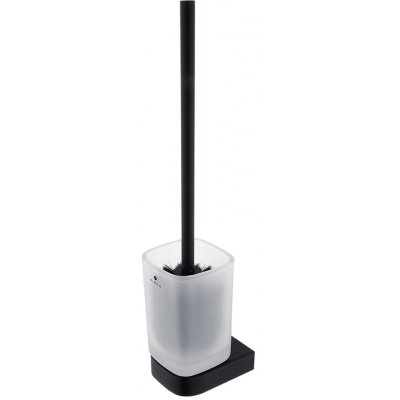 Nimco Nikau černá NKC 30094CN-90 WC kartáč skleněný – Hledejceny.cz